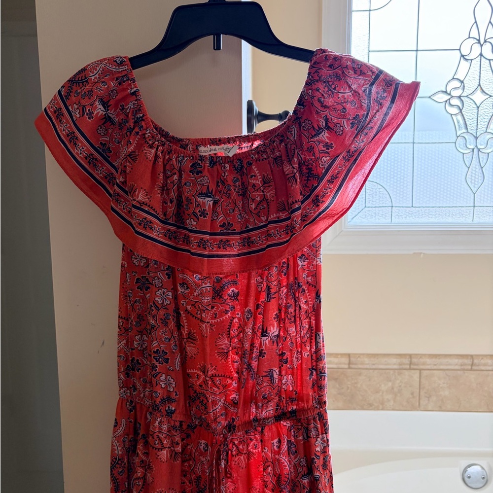 Chelsea & Violet Orange Floral Top